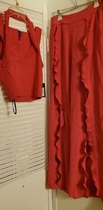 2 piece top and pants